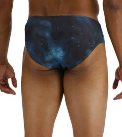 TYR Men's Cosmic Night Racer Brief Swimsuit 17 TYR Men's Cosmic Night Racer Brief Swimsuit -Speedos Shop 7539515195560 tealmulti 8a