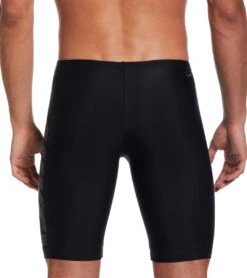 Nike Men's Multi Logo Jammer Swimsuit -Speedos Shop 7547164131496 black 3a