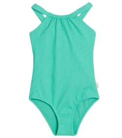 Seafolly Girls' Essential Crossback One Piece Swimsuit (Big Kid)