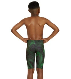 HydroLast Sonar Waves Jammer Swimsuit Youth (22 - 28) -Speedos Shop 7595543101608 green 4a