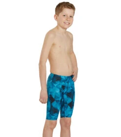 Fractalicious Jammer Swimsuit Youth (22 - 28) -Speedos Shop 7595556634792 blue 3a