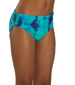 Fractalicious Swim Brief Swimsuit Youth (22 - 28) -Speedos Shop 7595562074280 bluegreen 6a