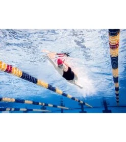 HydroLast Piped Thin Strap One Piece Swimsuit -Speedos Shop 7595852628136 blackmaroon 6a