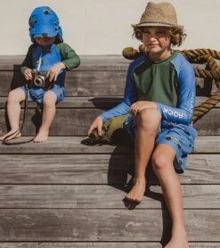 Boys' Surf Safari Swim Trunks (Toddler, Little Kid, Big Kid) -Speedos Shop 7631514075304 blue 6a