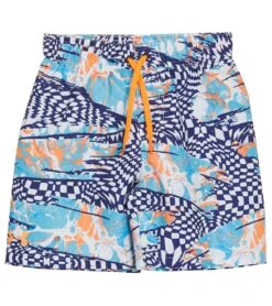 Under Armour Boys' UA Checker Mash Volley Shorts (Little Kid, Big Kid)