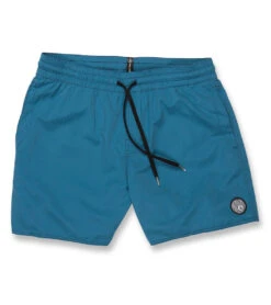 Volcom Men's 16" Lido Solid Swim Trunks