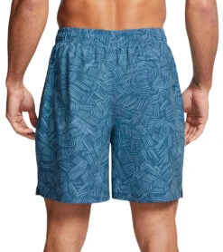 Under Armour Men's UA Palm Sketch Compression Swim Trunks -Speedos Shop 7650528919720 staticblue 3a