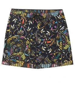 Johnny Was Men's Floral Peace Swim Trunk
