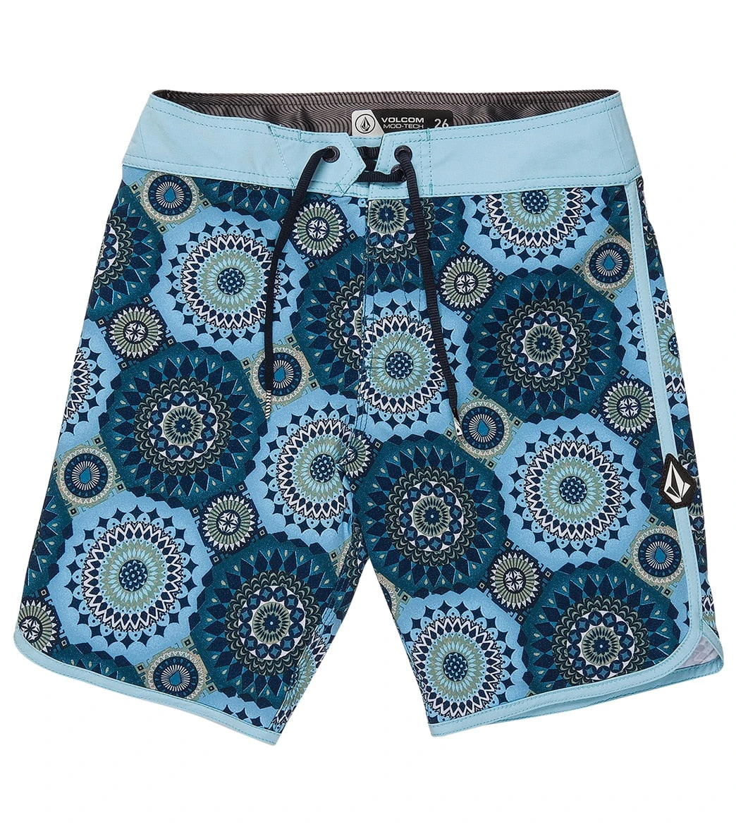 Volcom Boys' Mod Barnacle Scallop Board Shorts (Big Kid) 1 Volcom Boys' Mod Barnacle Scallop Board Shorts (Big Kid)