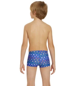 Rainbow Heart Square Leg Swimsuit Youth (22-28) -Speedos Shop 7764257013928 rainbowheart 4a
